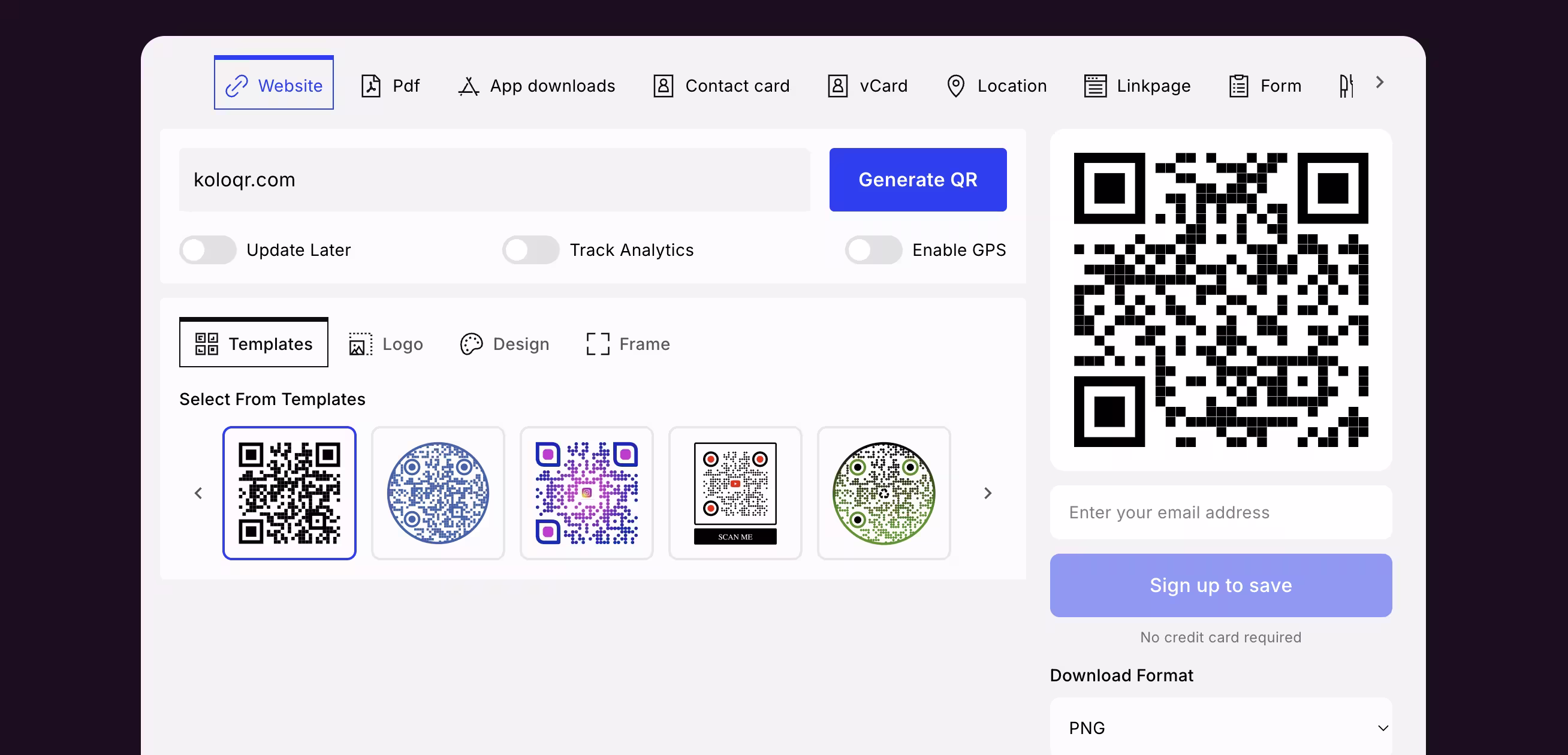 Uniqode dashboard showing a branded QR code in the customization panel with the scannability score and scan analytics